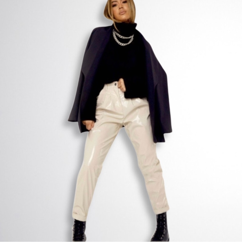 PrettyLittleThing Vinyl Pants NWT